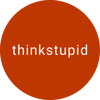 thinkstupid logo - transparent background-3